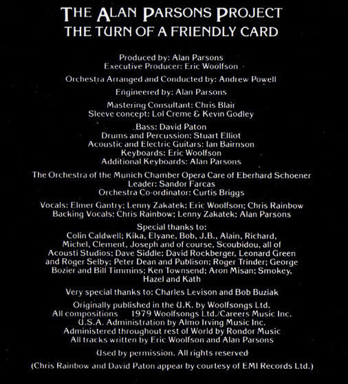 The Turn Of A Friendly Card