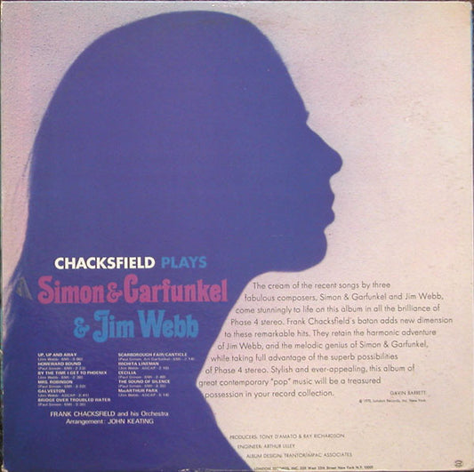 Chacksfield Plays Simon & Garfunkel & Jim Webb