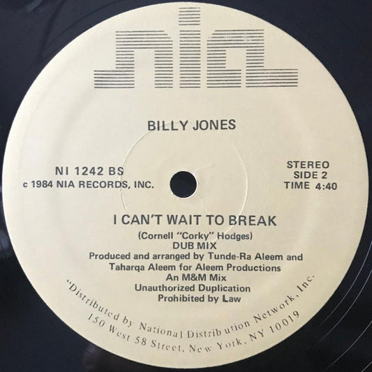 I Can't Wait To Break