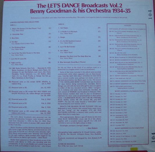 The Let's Dance Broadcasts 1934-35 Volume 2