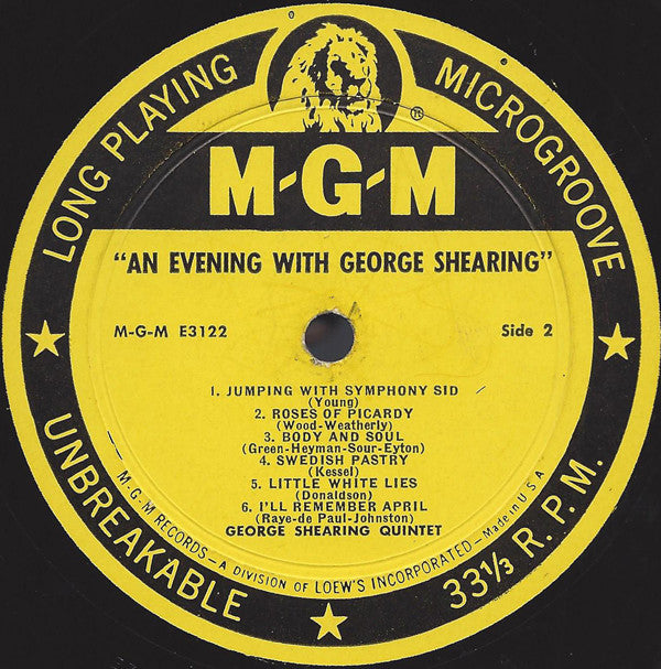 An Evening With The George Shearing Quintet
