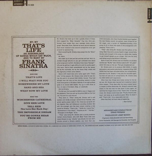 That's Life - Frank Sinatra