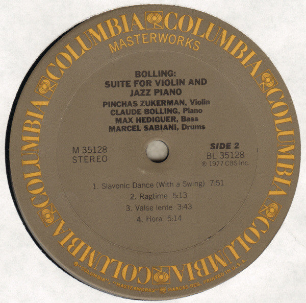 Suite For Violin And Jazz Piano