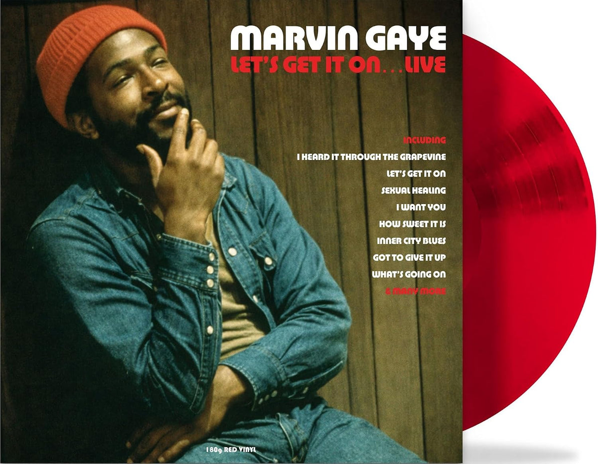 Marvin Gaye – Let's Get It On... Live, portada