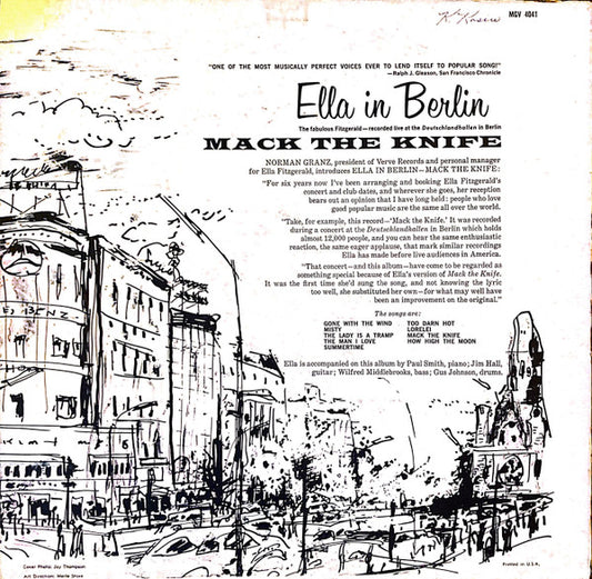 Mack The Knife - Ella In Berlin