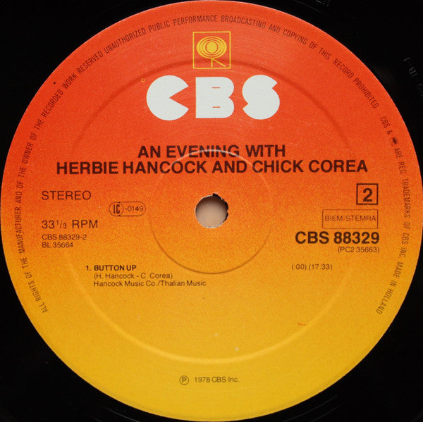 An Evening With Herbie Hancock & Chick Corea In Concert