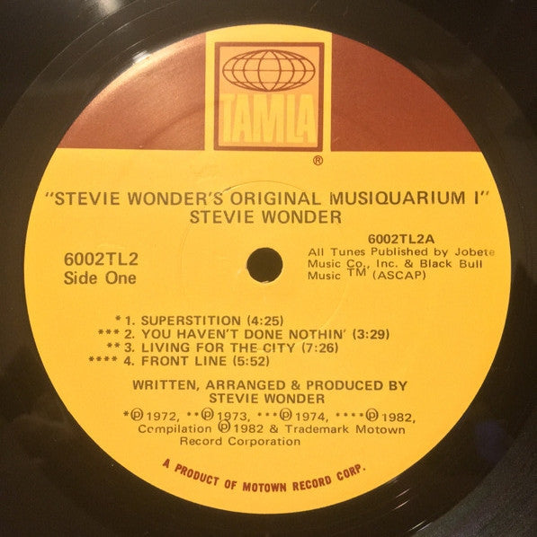 Stevie Wonder's Original Musiquarium I