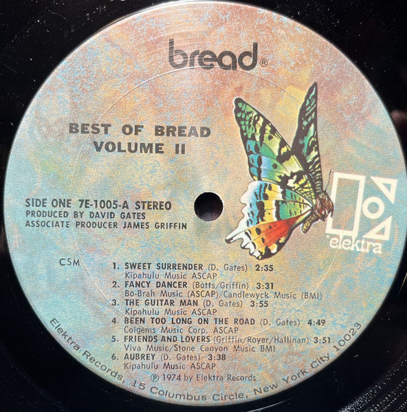 The Best Of Bread (Volume Two)