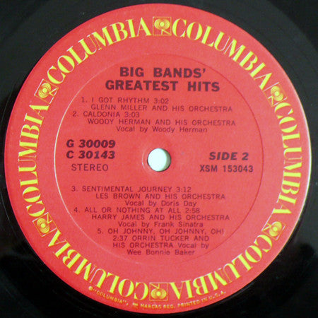 Big Bands' Greatest Hits