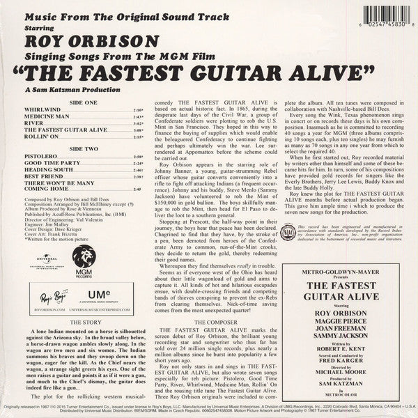 Singing Songs From The M.G.M Film "The Fastest Guitar Alive"