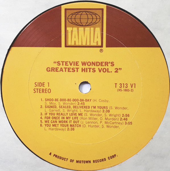 Stevie Wonder's Greatest Hits Vol. 2