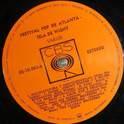 The First Great Rock Festivals Of The Seventies - Isle Of Wight / Atlanta Pop Festival