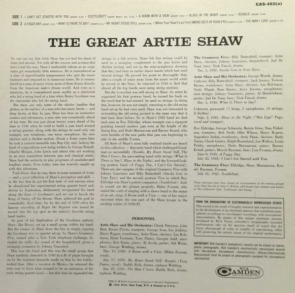 The Great Artie Shaw