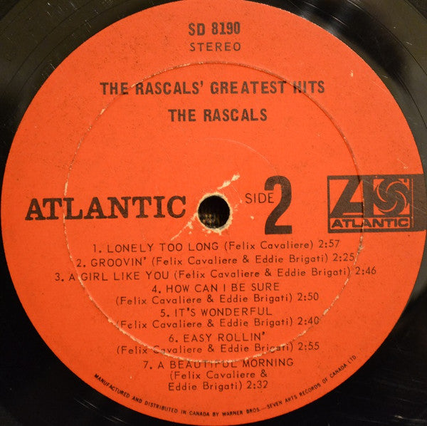 Time Peace The Rascals' Greatest Hits