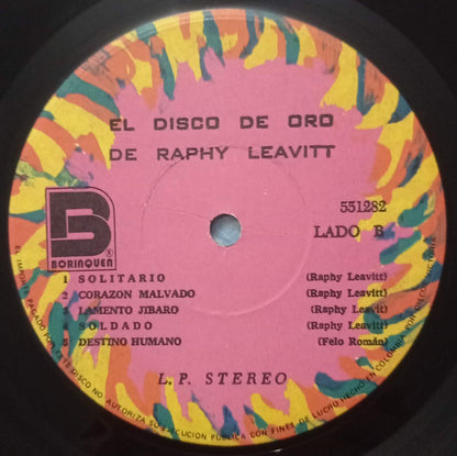 El Disco De Oro De Raphy Leavitt