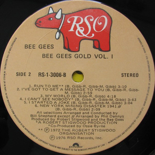 Bee Gees Gold - Volume One