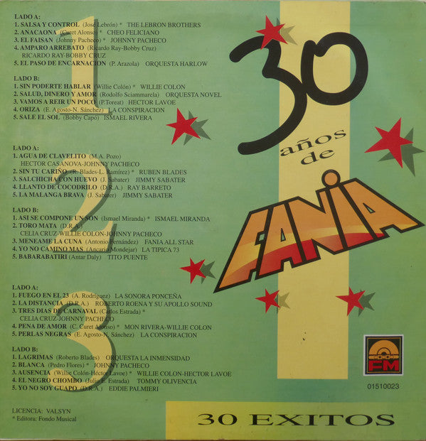 30 Años De Fania