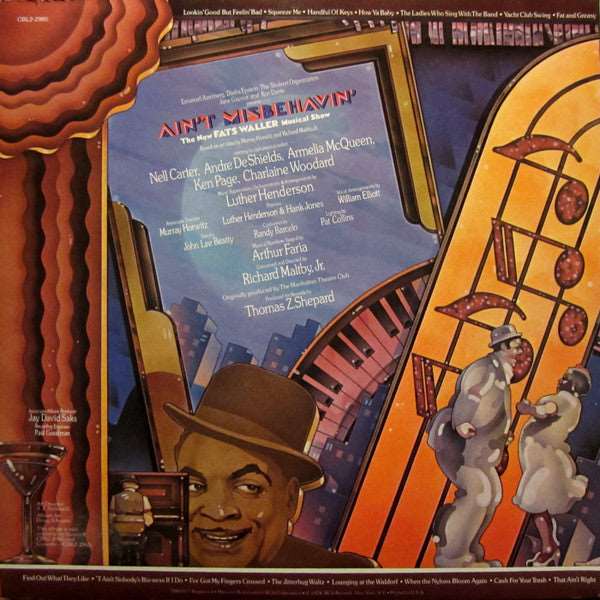 Ain't Misbehavin': The New Fats Waller Musical Show