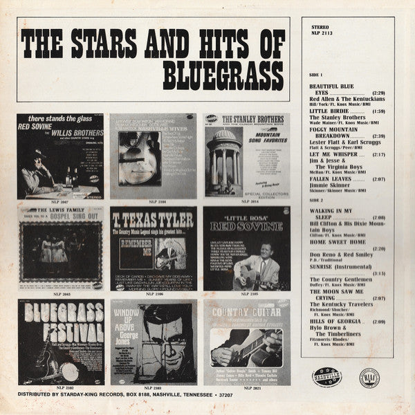 The Stars And Hits Of Bluegrass