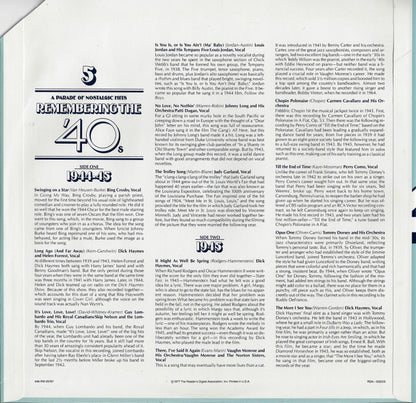 Remembering The '40s - A Parade Of Nostalgic Hits