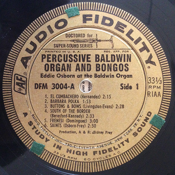 Percussive Baldwin Organ And Bongos