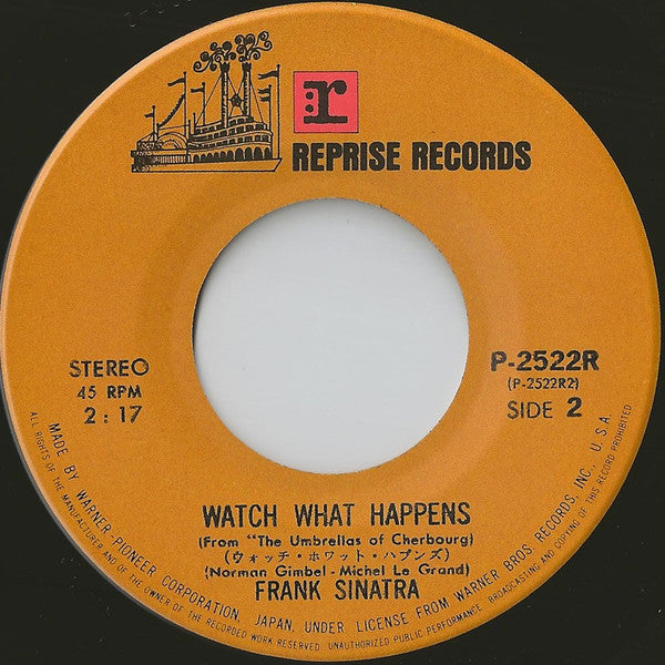 My Way / Watch What Happens (From "The Umbrellas Of Cherbourg")