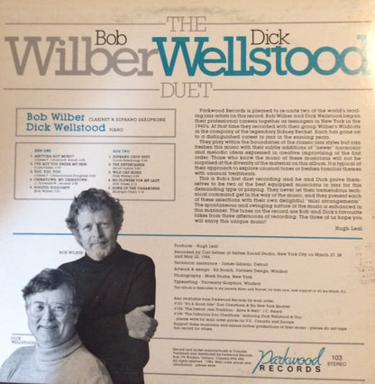 The Bob Wilber Dick Wellstood Duet