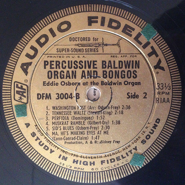 Percussive Baldwin Organ And Bongos