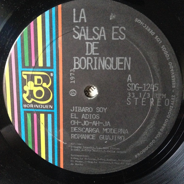 La Salsa Es De Borinquen Vol. 1