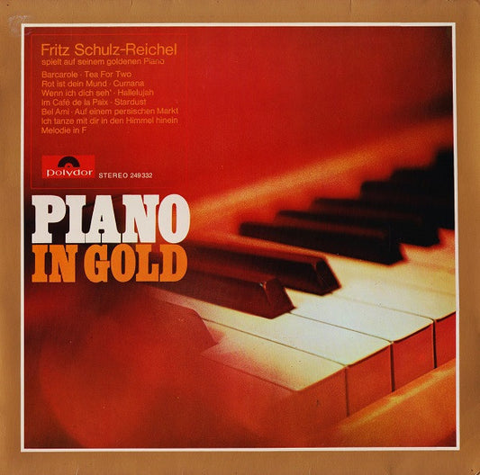 Piano In Gold