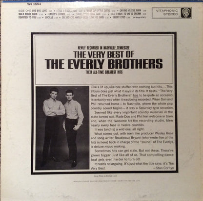 The Very Best Of The Everly Brothers