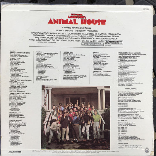 National Lampoon's Animal House (Original Motion Picture Soundtrack)