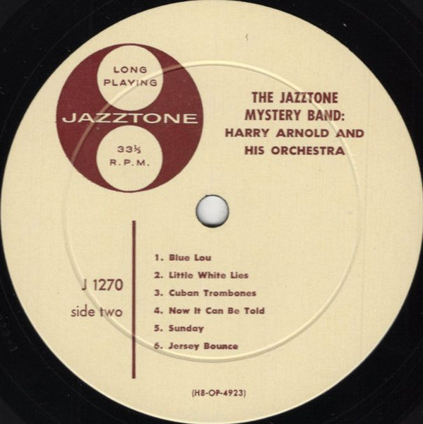 The Jazztone Mystery Band: Harry Arnold And His Orchestra