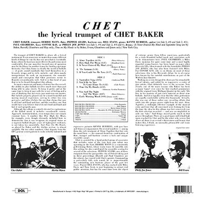 The Lyrical Trumpet Of Chet Baker