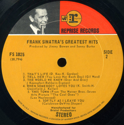 Frank Sinatra's Greatest Hits