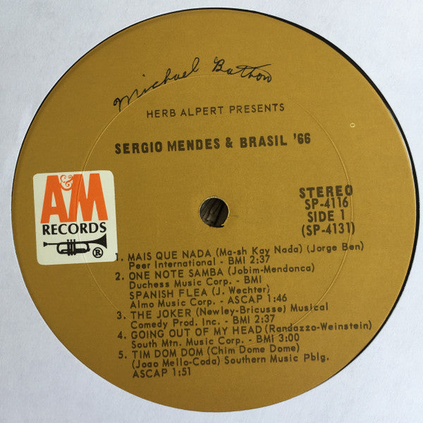 Herb Alpert Presents Sergio Mendes & Brasil '66