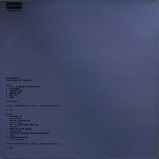 The Classic Roy Orbison