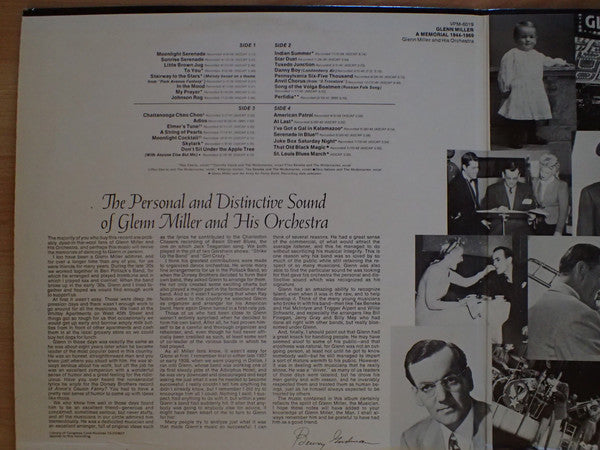 Glenn Miller - A Memorial 1944-1969