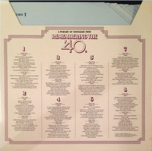 Remembering The '40s - A Parade Of Nostalgic Hits