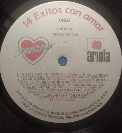 14 Éxitos Con Amor Abre Tu Corazón Vol. 6