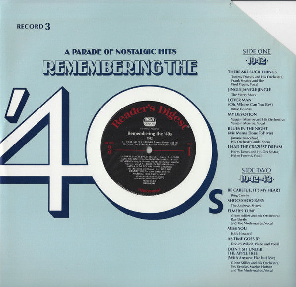 Remembering The '40s - A Parade Of Nostalgic Hits