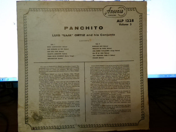 Panchito Vol. 3