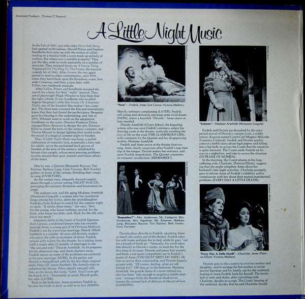 A Little Night Music (Original Broadway Cast Album)