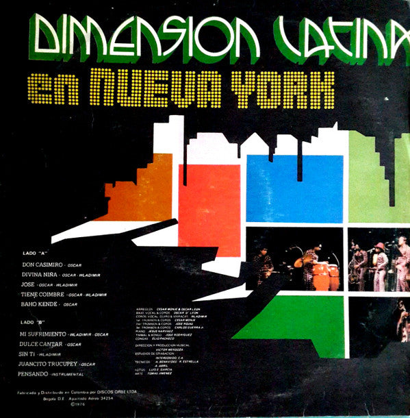 Dimension Latina En Nueva York