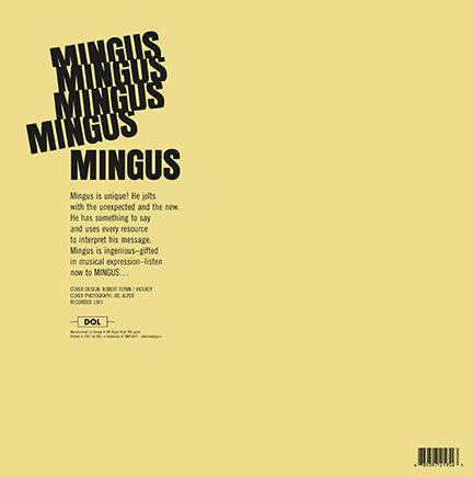 Mingus Mingus Mingus Mingus Mingus