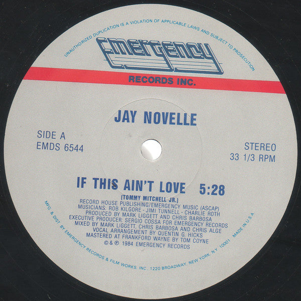 Jay Novelle – If This Ain't Love