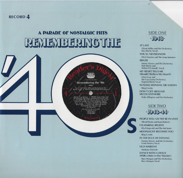 Remembering The '40s - A Parade Of Nostalgic Hits