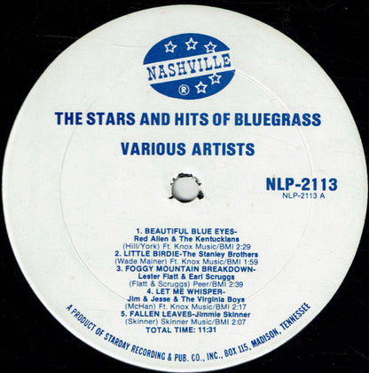 The Stars And Hits Of Bluegrass