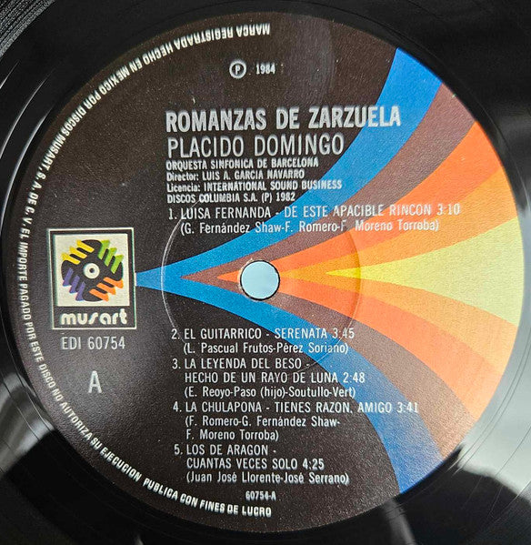 Romanzas de Zarzuelas