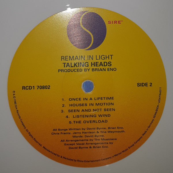 Remain In Light